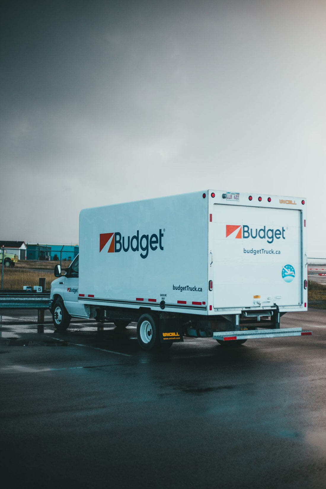 Large moving truck ready for a long-distance move